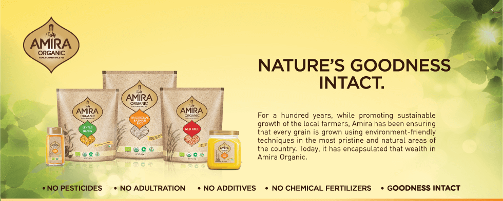 Amira Nature Foods Five U.S. Partners | NOSH