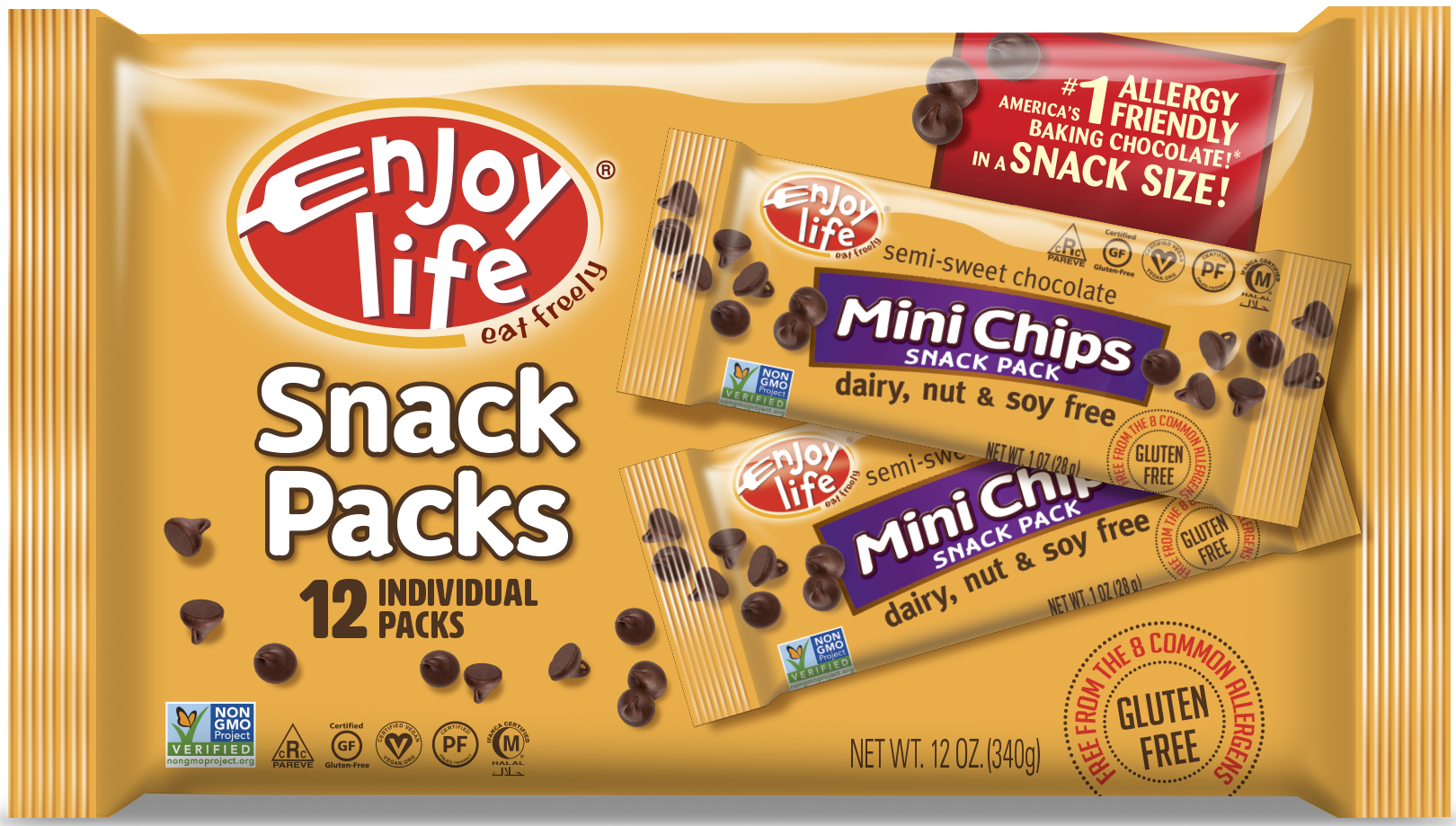 Enjoy Life Foods Showcases New ProBurst Bites and Baking Chocolate