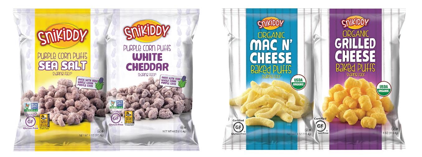Snikiddy Puffs Up Snack Portfolio with New Organic and NonGMO Puffed