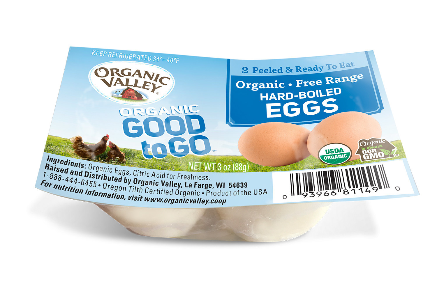 Organic Valley Debuts Eggscellent Snack