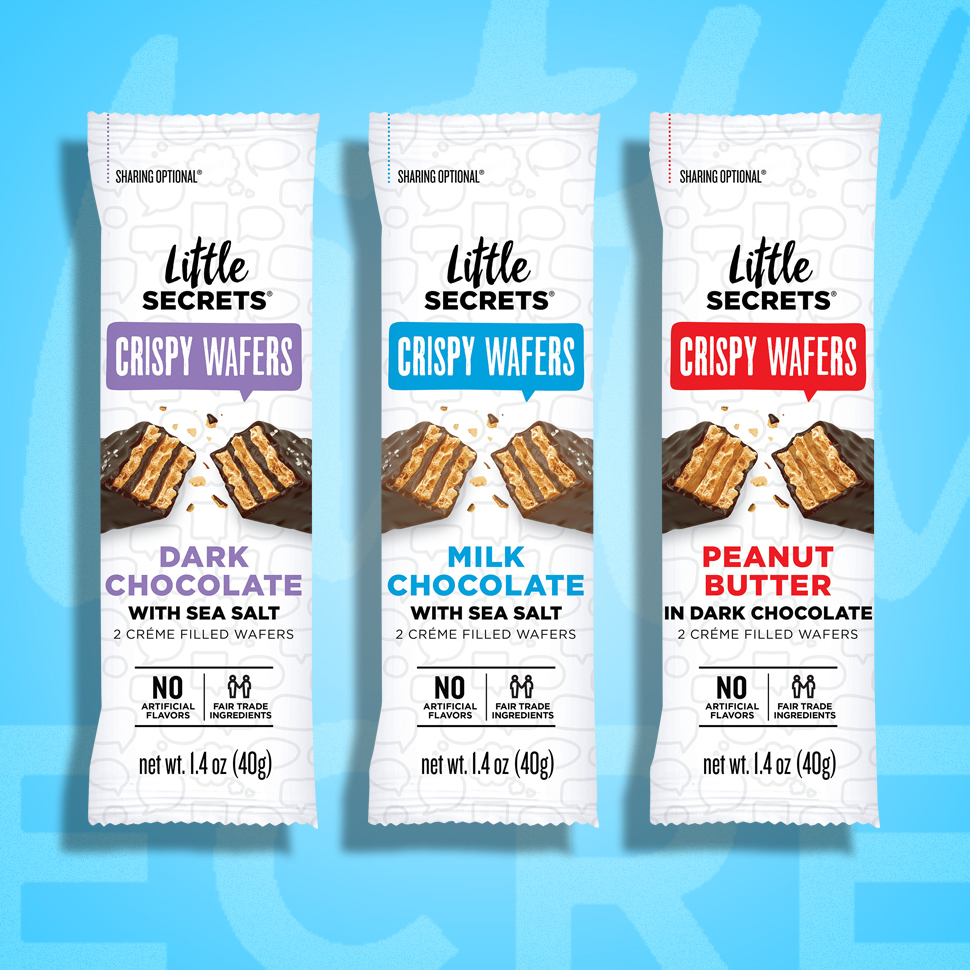 Little Secrets Crispy Wafer Dark Chocolate With Sea Salt 1.4 oz