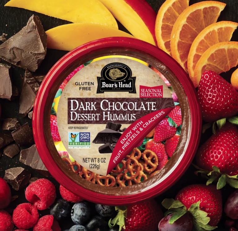 Boar's Head Brand Releases Dark Chocolate Dessert Hummus NOSH