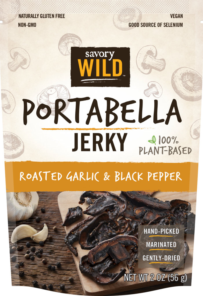Foods Launches Savory Wild Portabella Mushroom Jerky