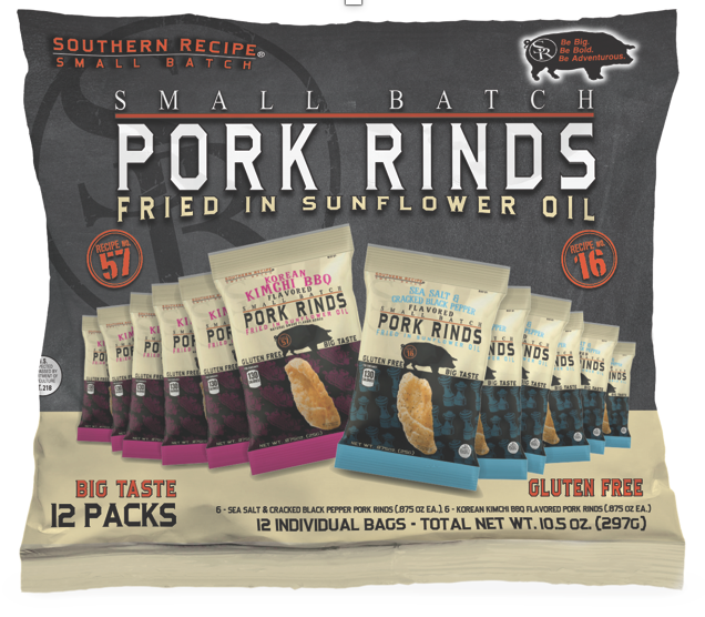 Southern Recipe Small Batch Releases Pork Rinds in 12 ...