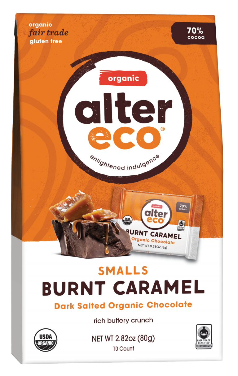 Alter Eco Debuts Dark Chocolate Smalls | Nosh.com