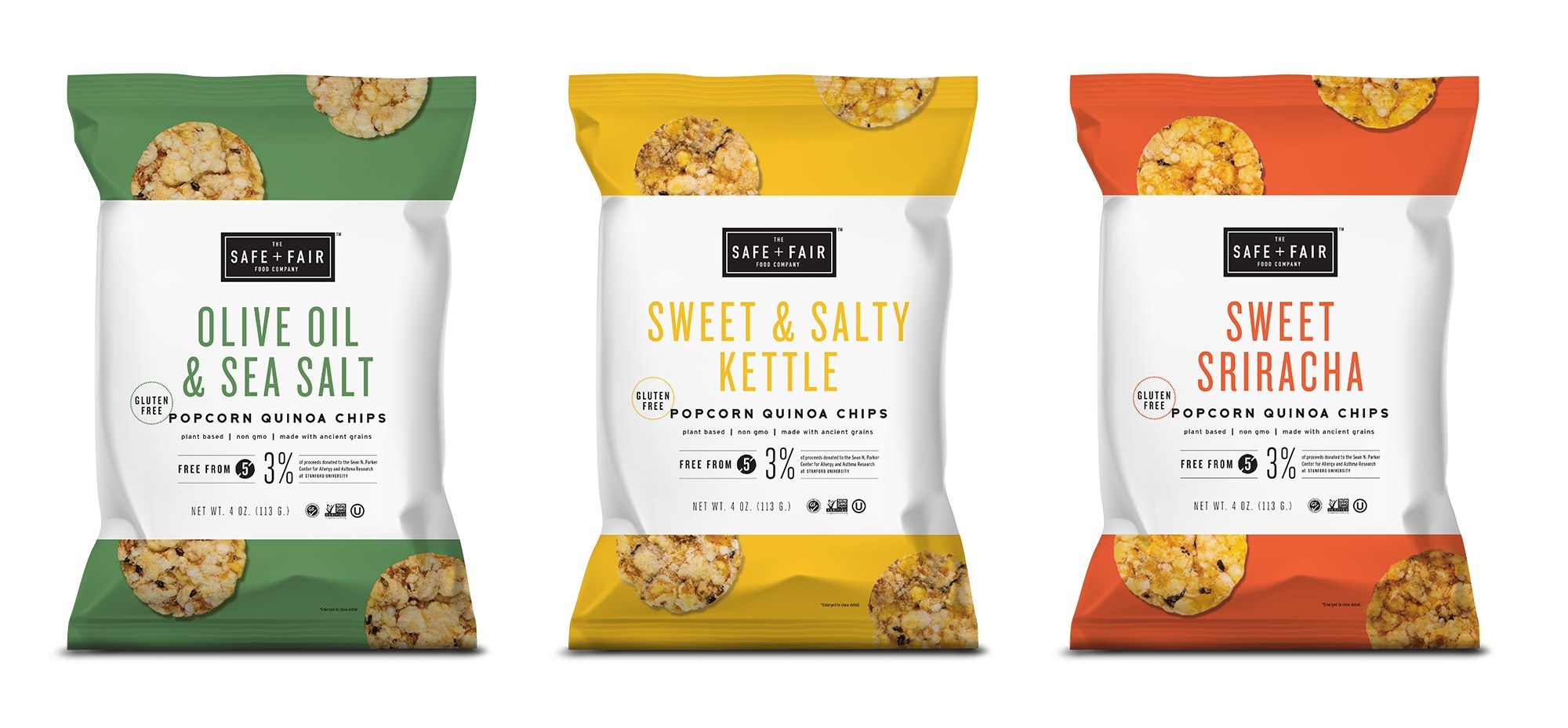 The Safe + Fair Food Company Launches New Popcorn Quinoa Chips | NOSH