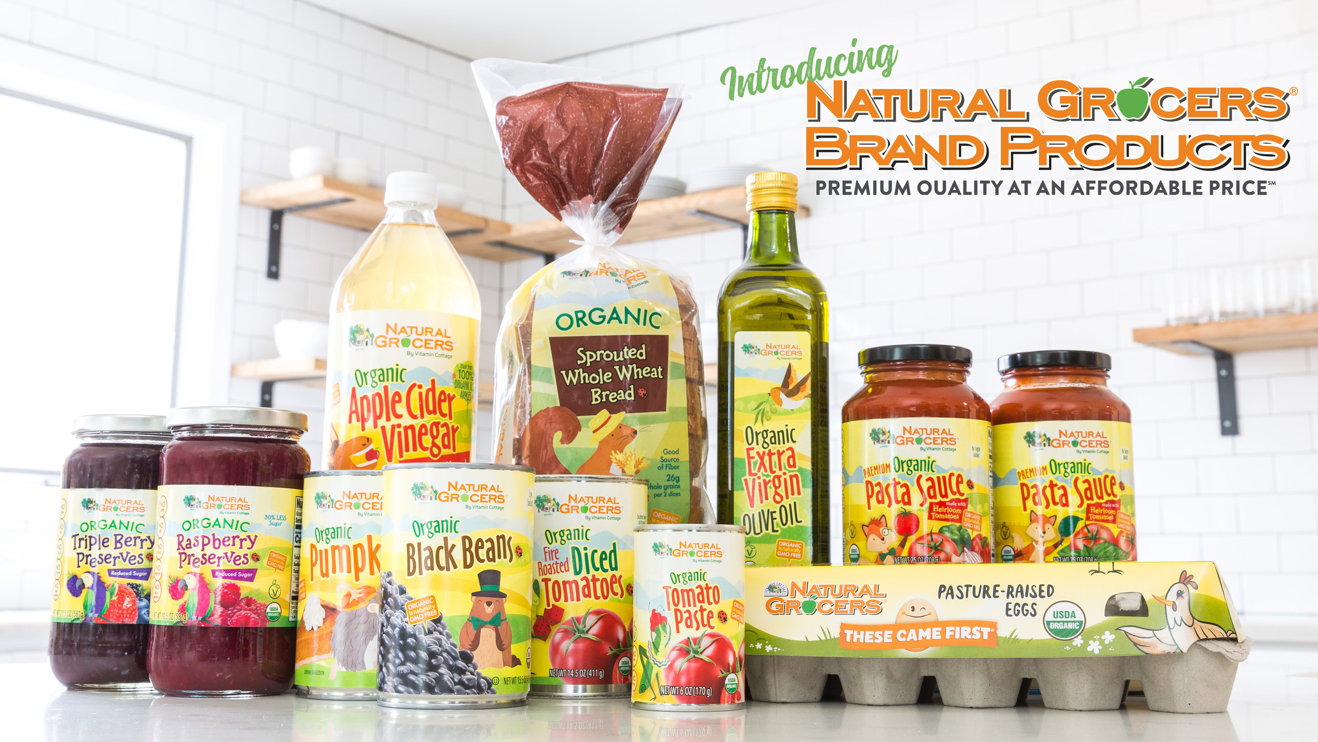 Natural Grocers Launches New Organic Private Label Products Nosh