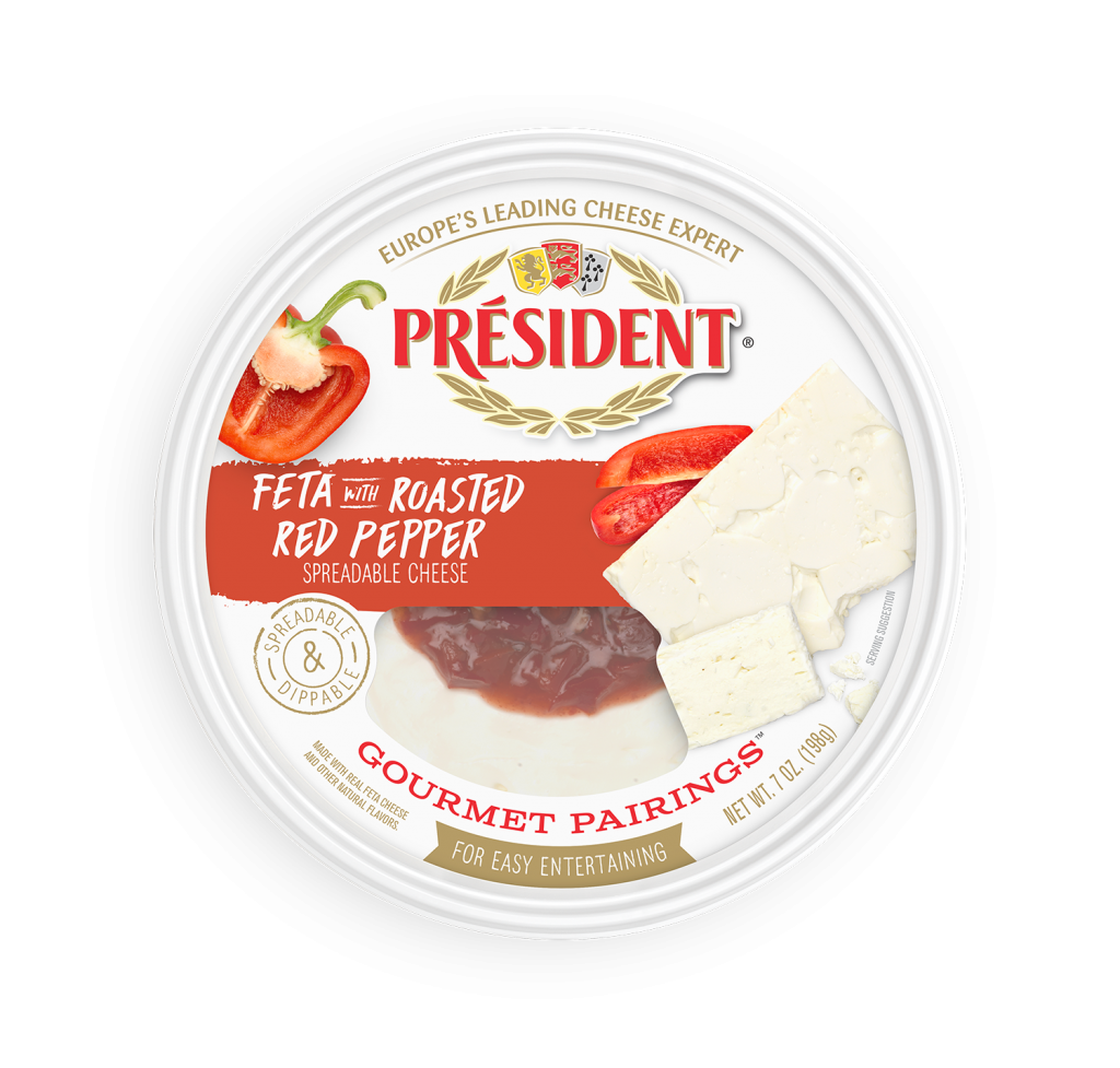 Président Announces Gourmet Pairings Spreadable Cheese