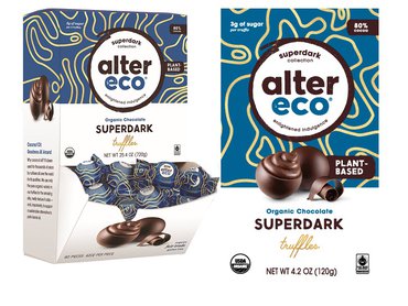 Alter Eco Organic Superdark Chocolate Truffle, 4.2 oz