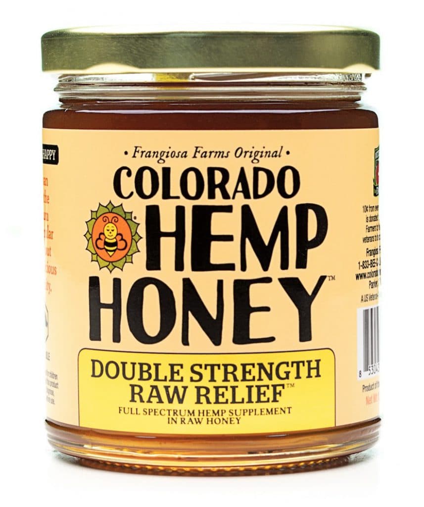 Colorado Hemp Honey Launches DoubleStrength Raw Relief Artisan Honey