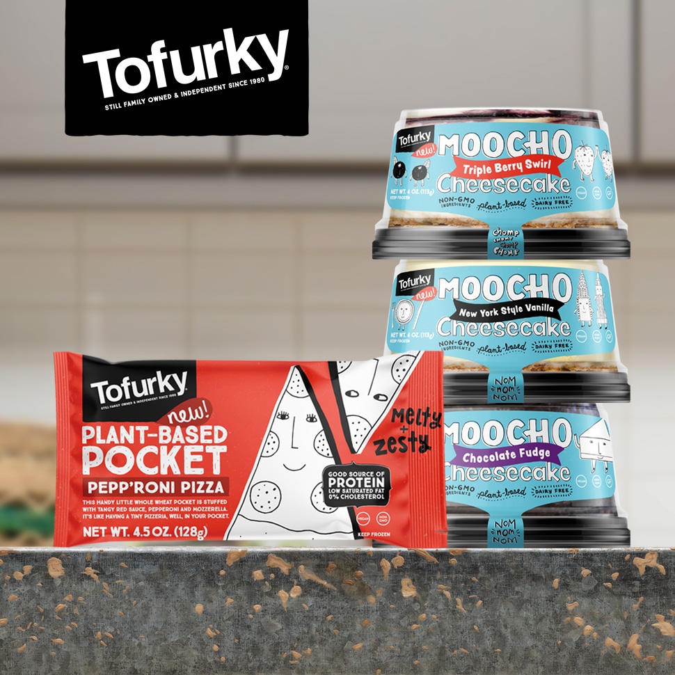 Tofurky Revives Pockets Line & Launches Moocho Subbrand