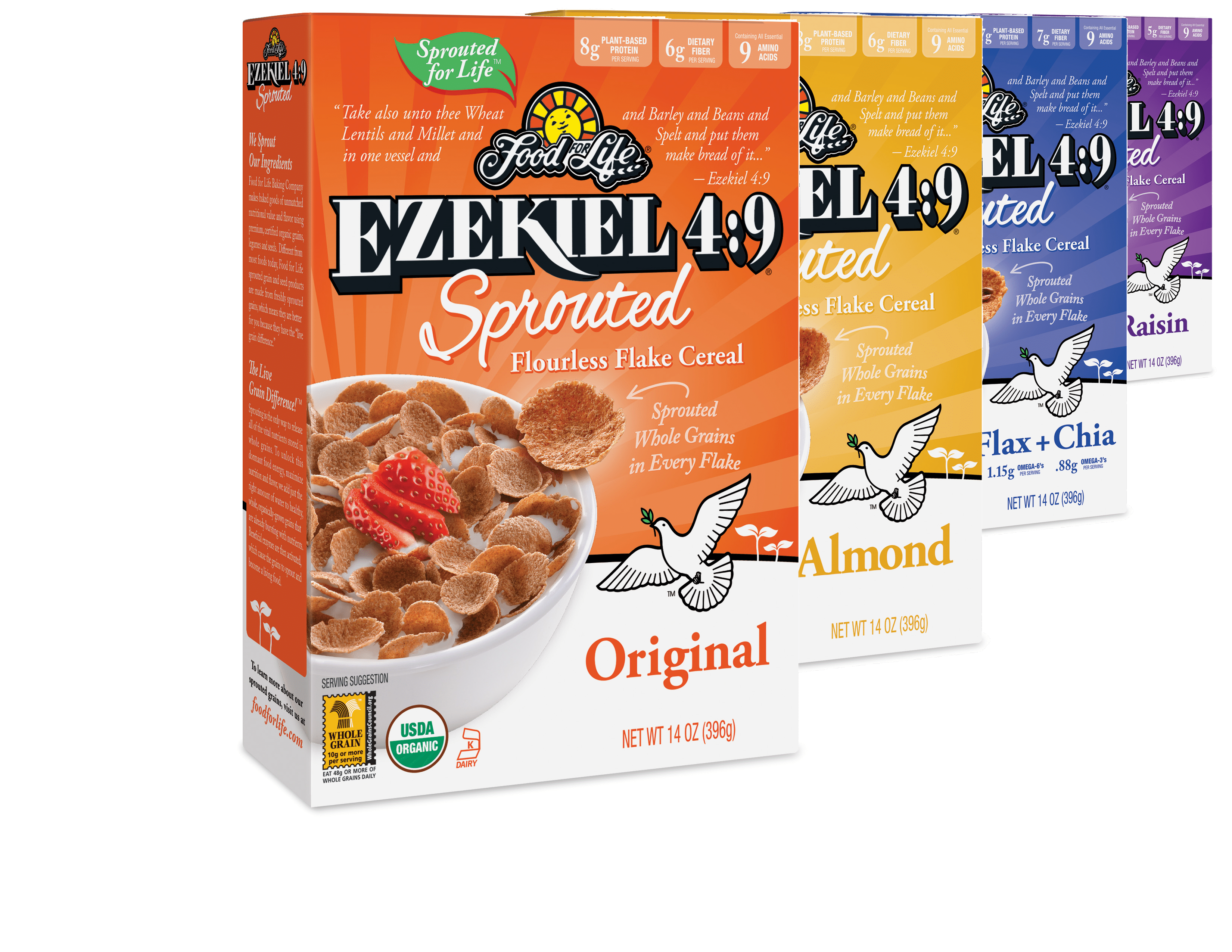 Food For Life Launches Ezekiel 4:9 Sprouted Flakes | Nosh.com