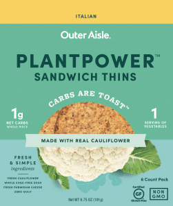 Outer Aisle Unveils Three New Cauliflower-Based Bread Alternative Products  at Expo West