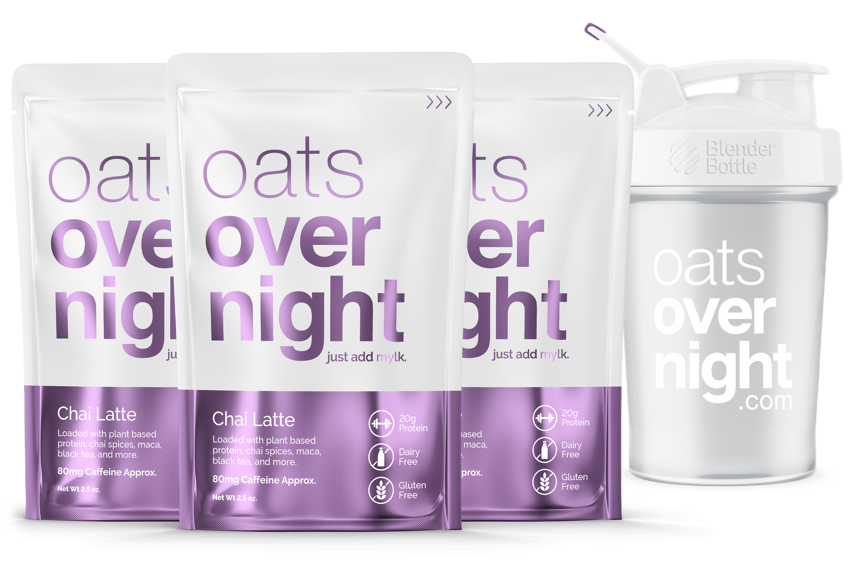 Oats Overnight Announces New Vegan Caffeinated Chai Latte Flavor
