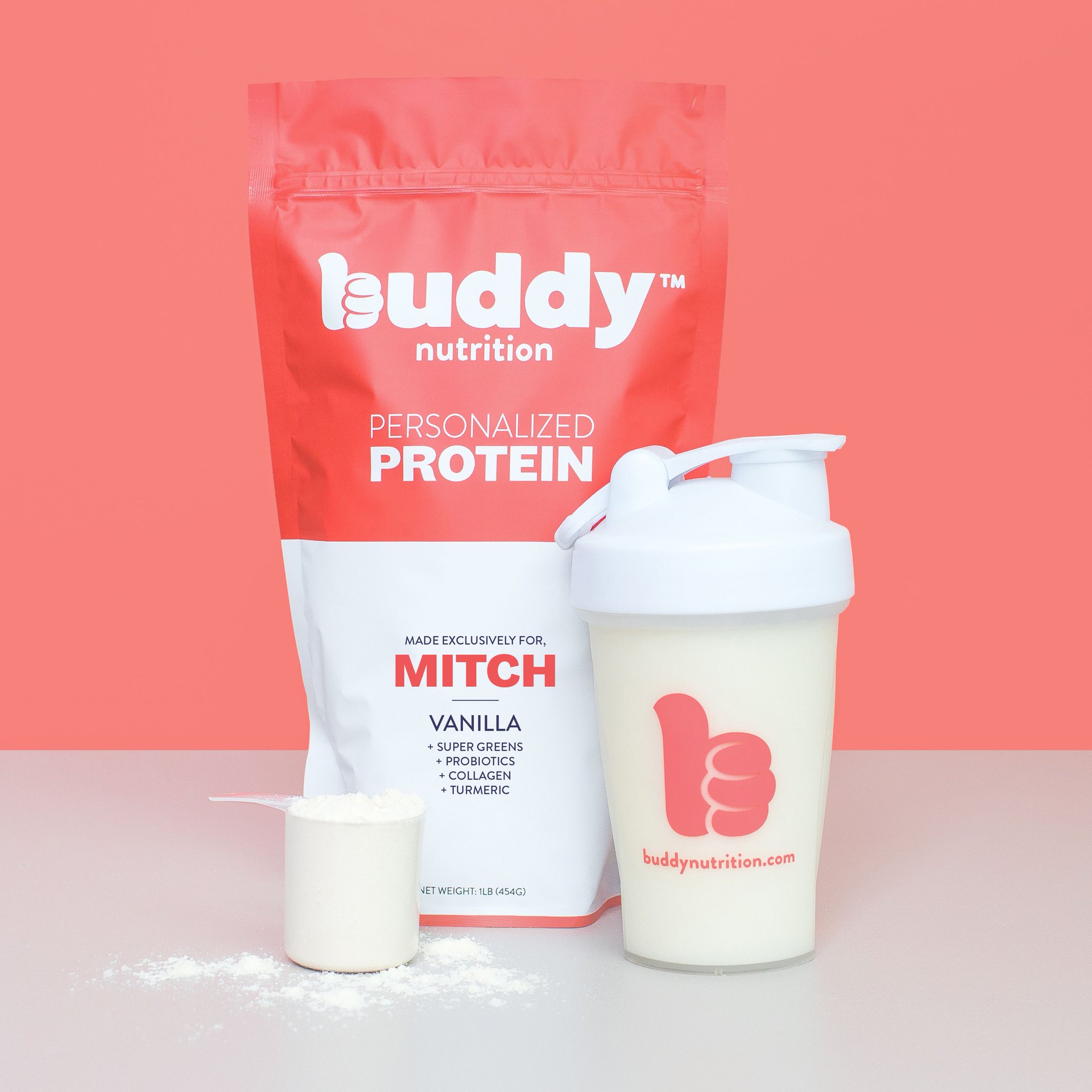 Buddy Nutrition Launches Individually-Personalized Protein Powders | NOSH