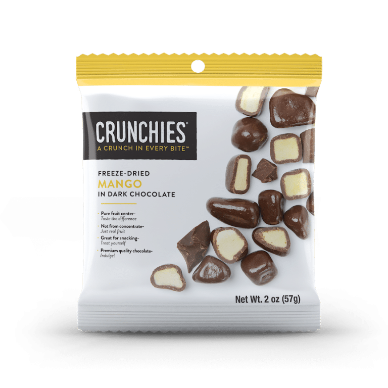 Crunchies Debuts SingleServe Chocolate Covered FreezeDried Fruit