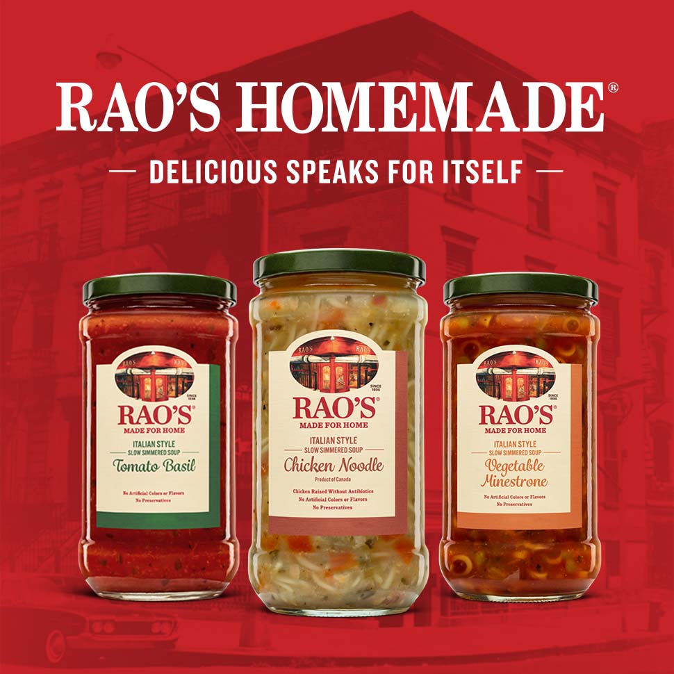 All in the Family: Rao’s Expands into Soup and Freezer Aisle