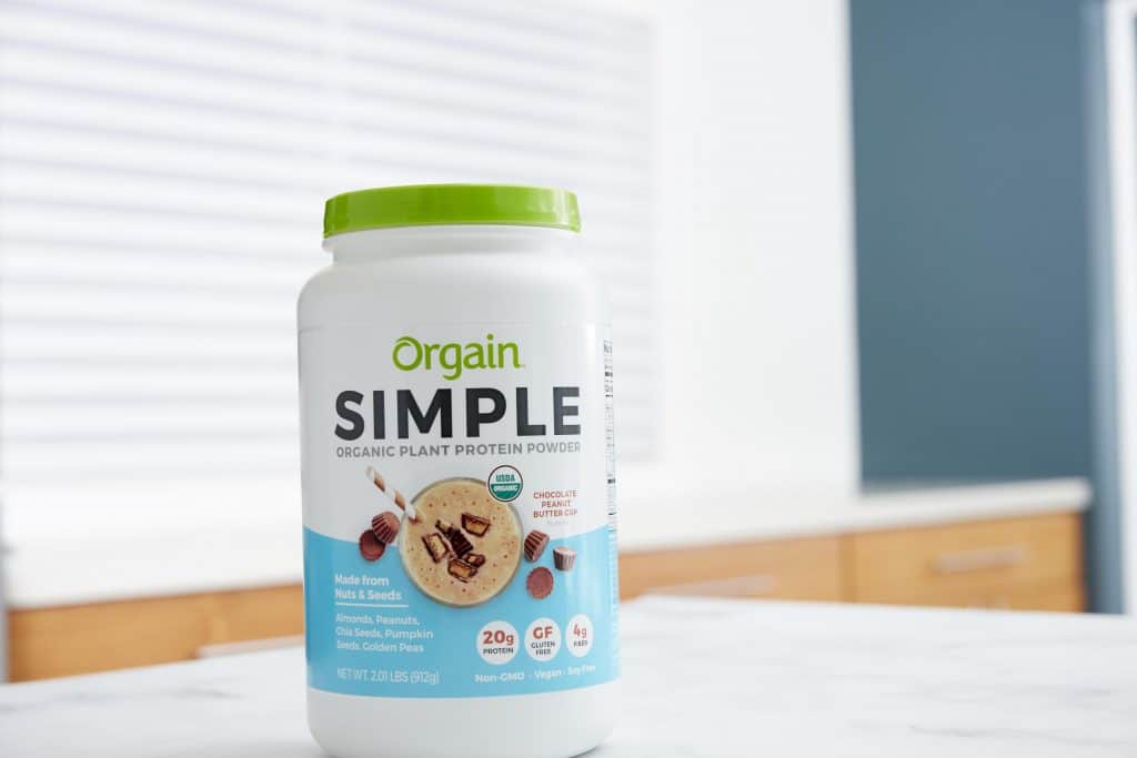 Orgain Launches Simple Organic Plant Based Protein Powder in Chocolate