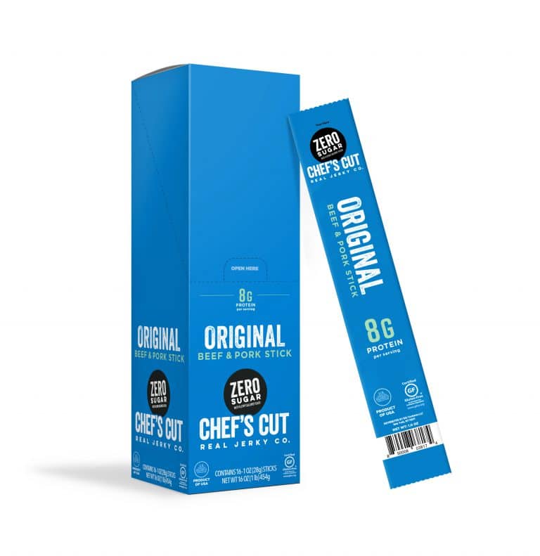 Chef's Cut Real Jerky Co. Unveils New Zero Sugar Meat Stick at Winter