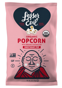 lesser evil sweet popcorn