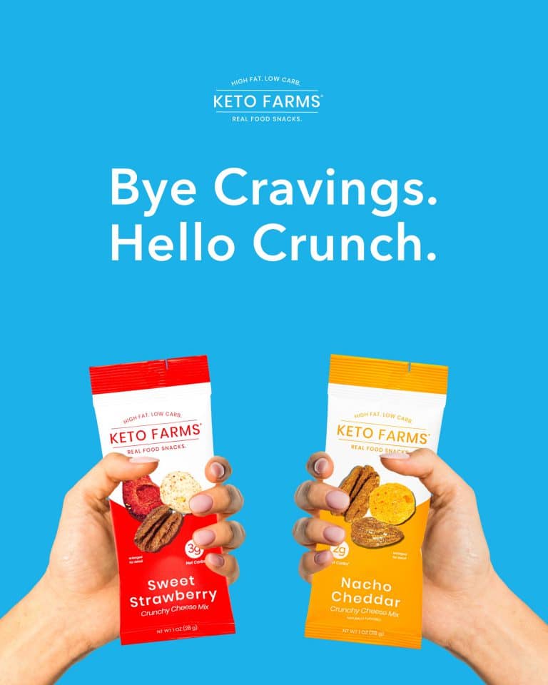 Keto Farms Launches New Keto Cheese Mixes in Portion Control Snack