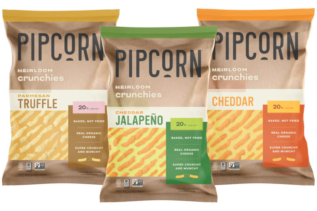 Pipcorn Launches New Baked Cheesy Twists | NOSH