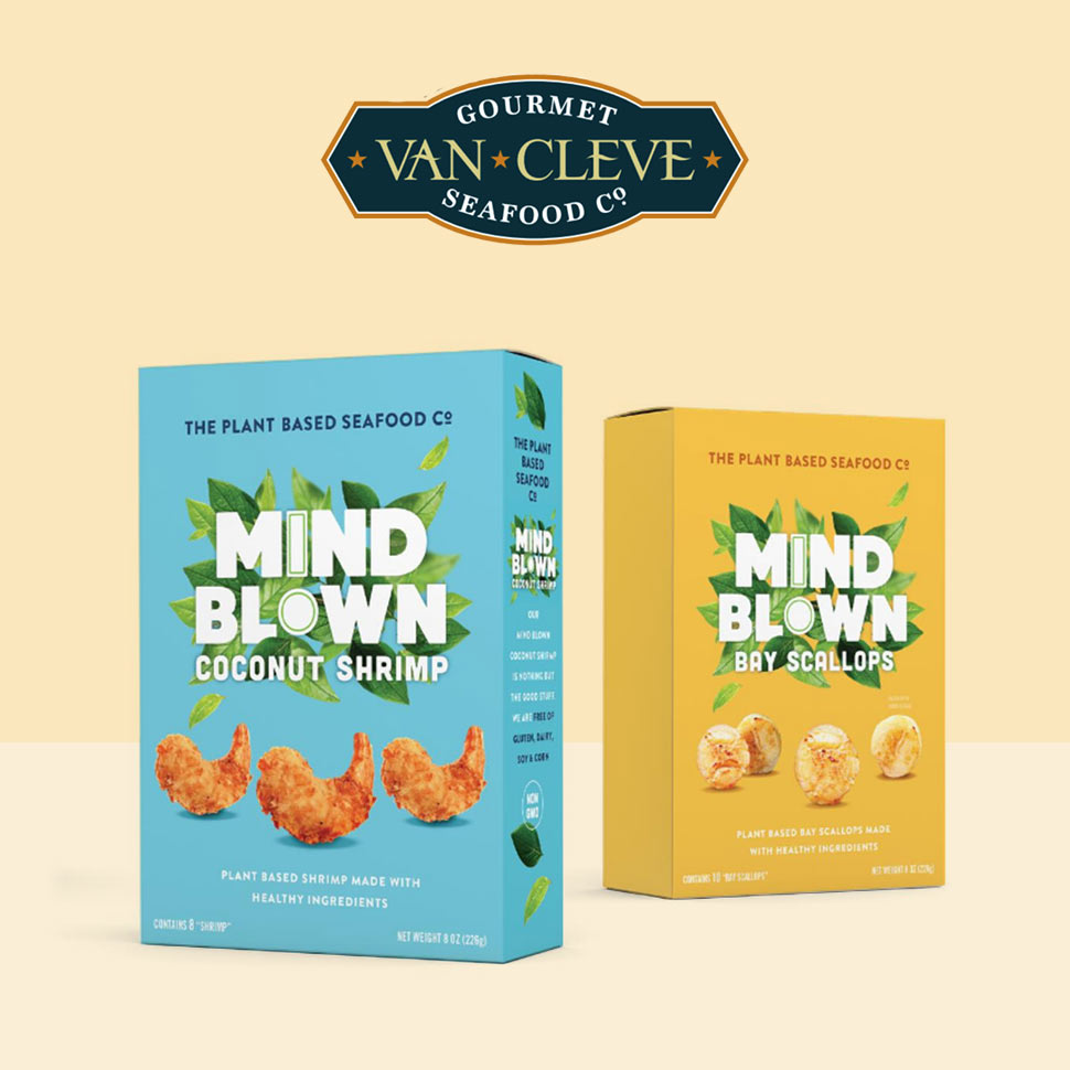 Van Cleve Seafood Launches Plant-based Brand Mind Blown