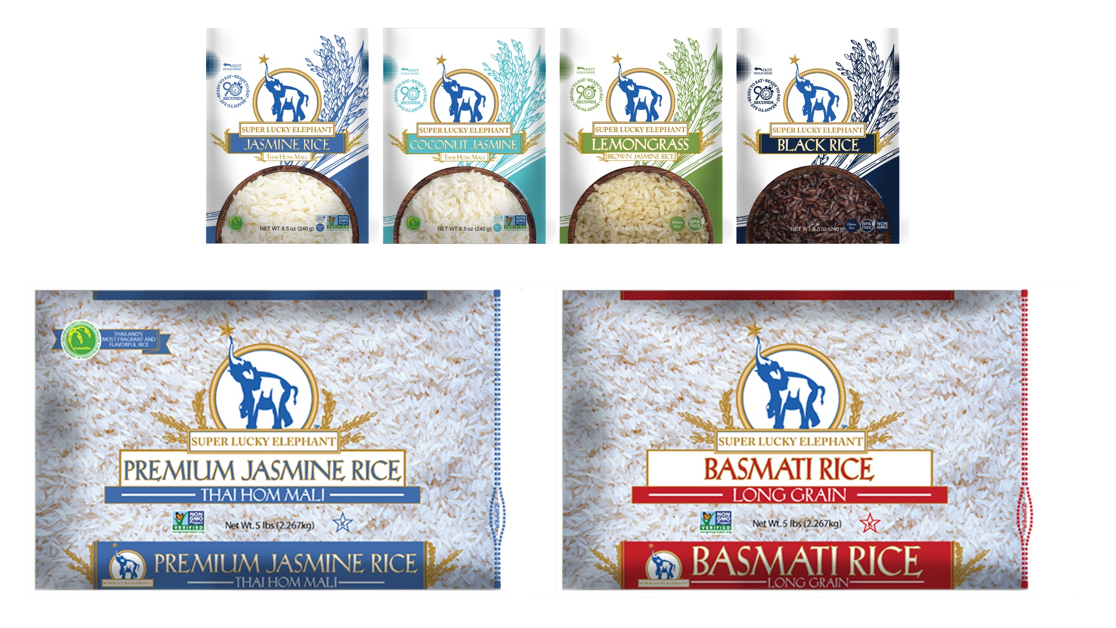 Elephant Ric Super Lucky Elephant Debuts Three New Products and Fresh Look for ...