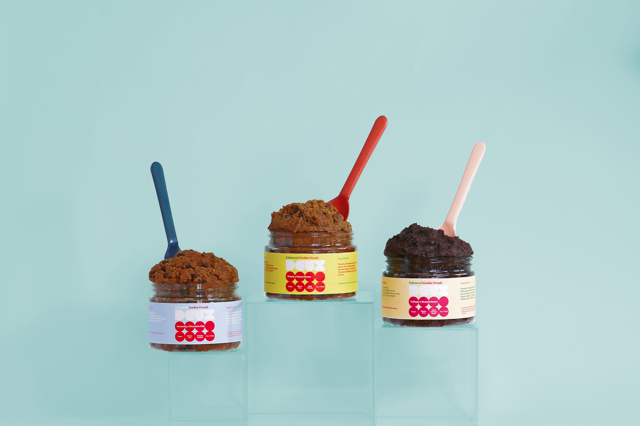 Deux Foods Launches Functional PlantBased Cookie Dough Line DEUX