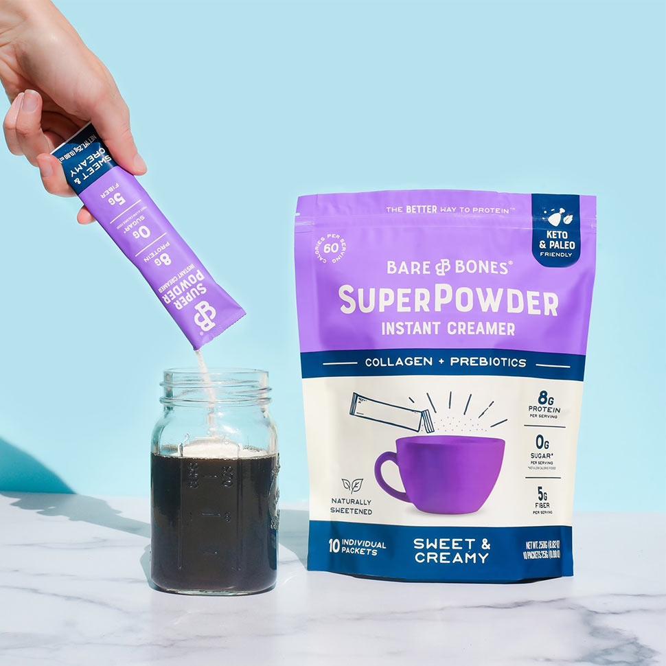 Bare Bones Moves Beyond Bone Broth With Instant Creamer Launch