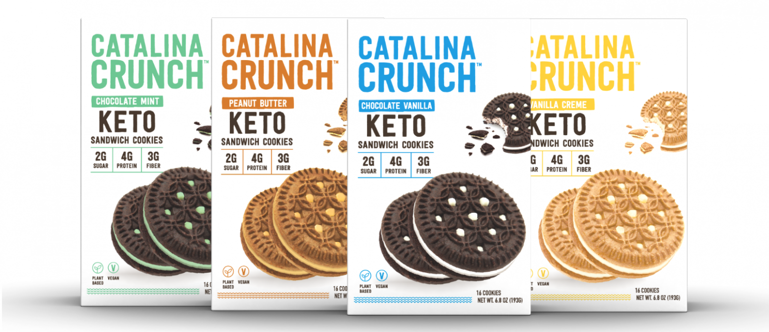 Catalina Crunch Expands KetoFriendly Sandwich Cookie Line
