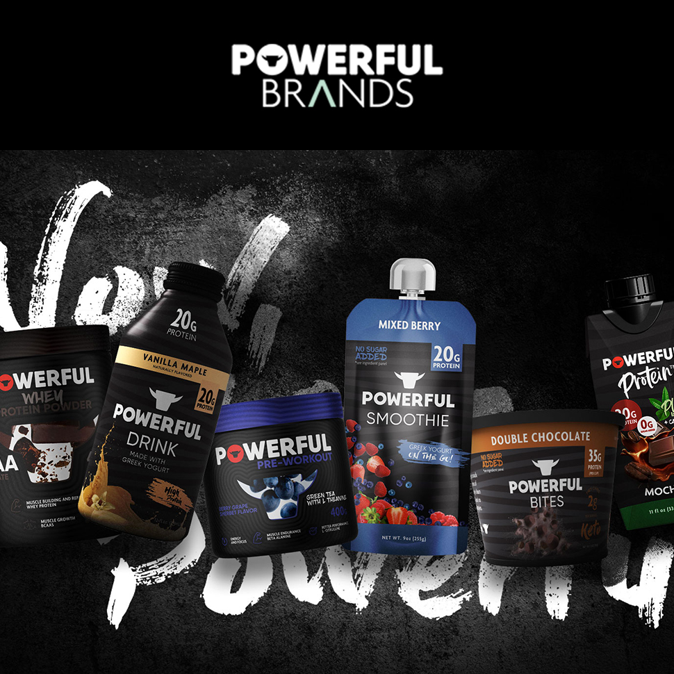 Powerful Nutrition and MMG Consumer Brands Combine to Form Powerful Brands