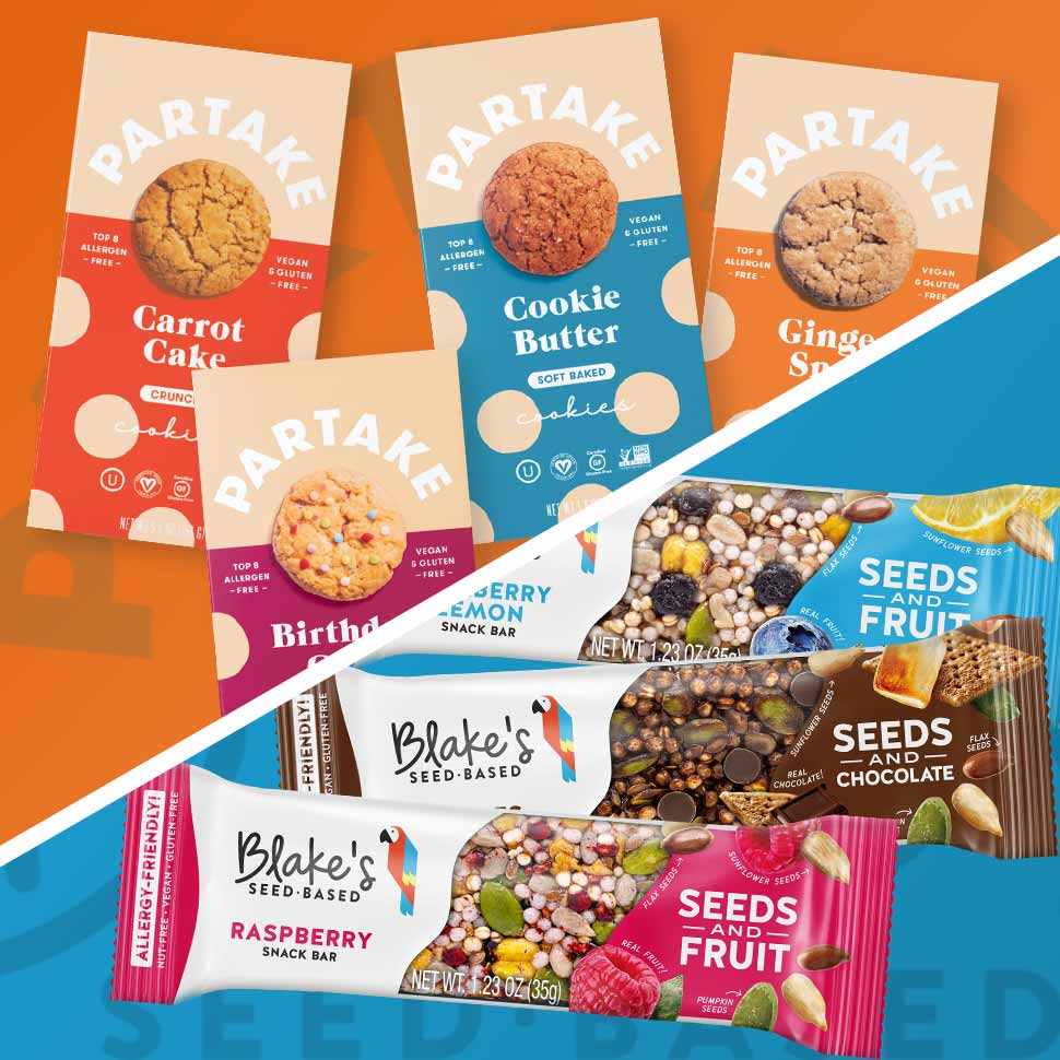 Distribution Roundup: Allergy-Friendly Brands Partake, Blake’s Seed Based Expand in Retail