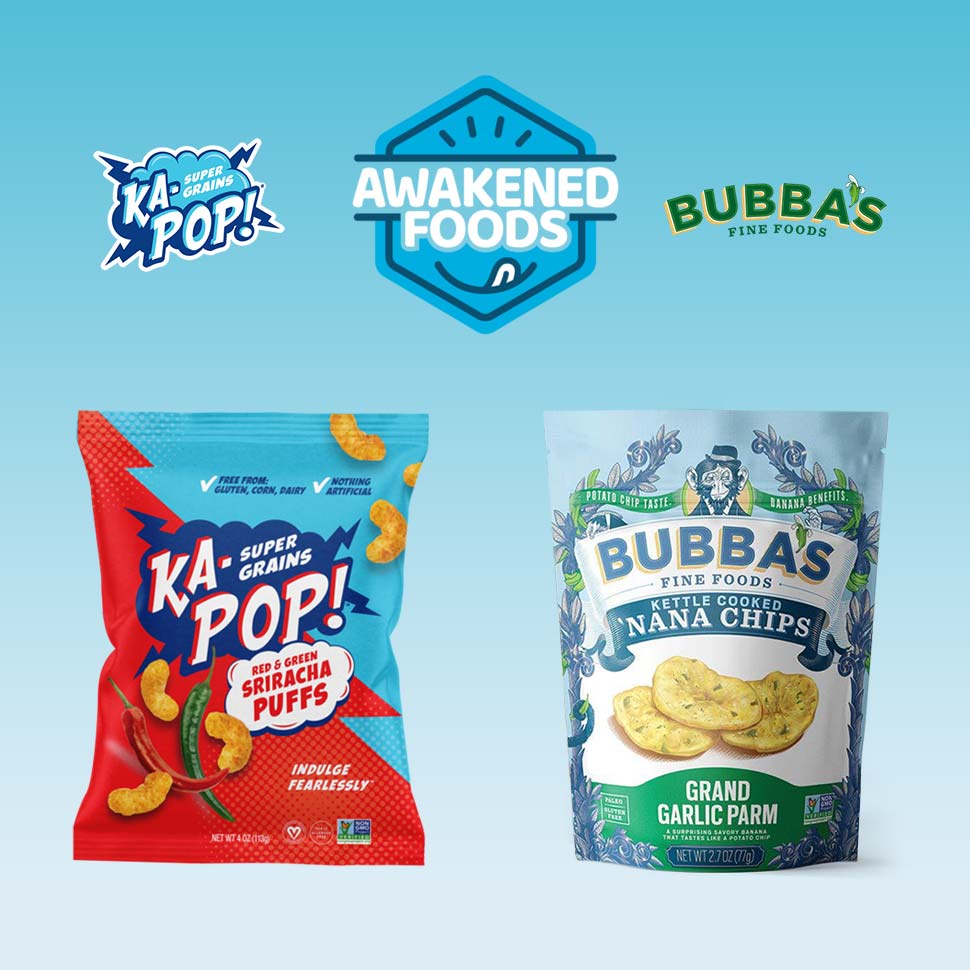 Ka-Pop, Bubba’s Merge to Form Awakened Foods, Launch Co-Packing Division