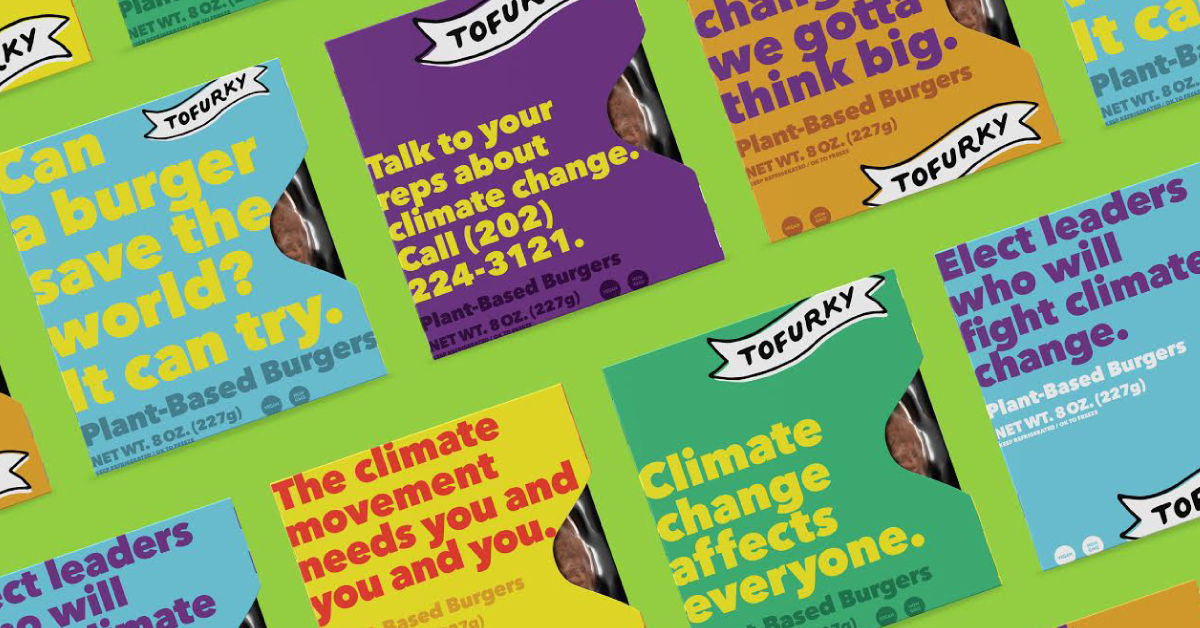 Tofurky to Use Packaging to Advocate for Climate Change Action | Nosh.com