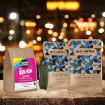 Snowing In Space, Grit Coffee Merge Operations Under Bread & Table