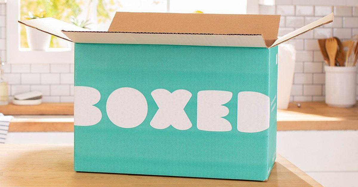 Boxed packaging