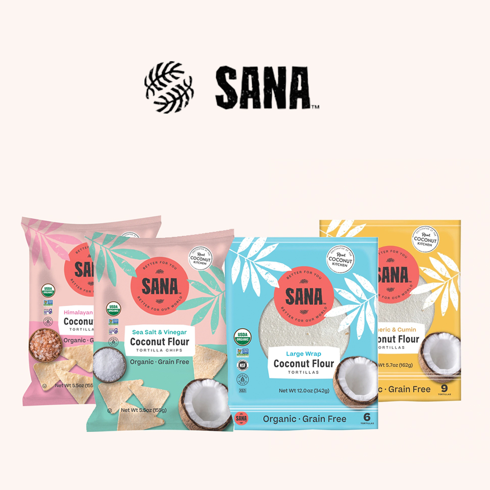 The Checkout: The Real Coconut Rebrands to Sana Foods; Serenity Kids Raises $7M