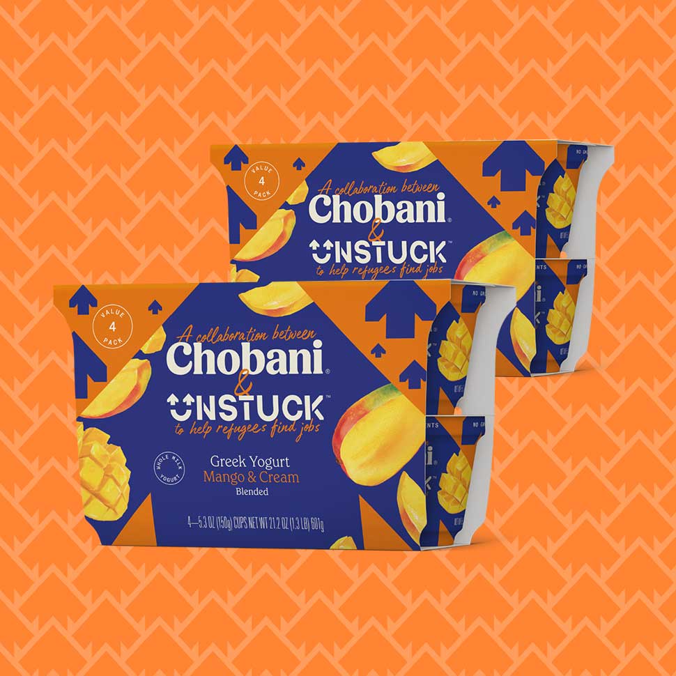UNSTUCK Debuts With Chobani Partnership, Creating Jobs For Refugees