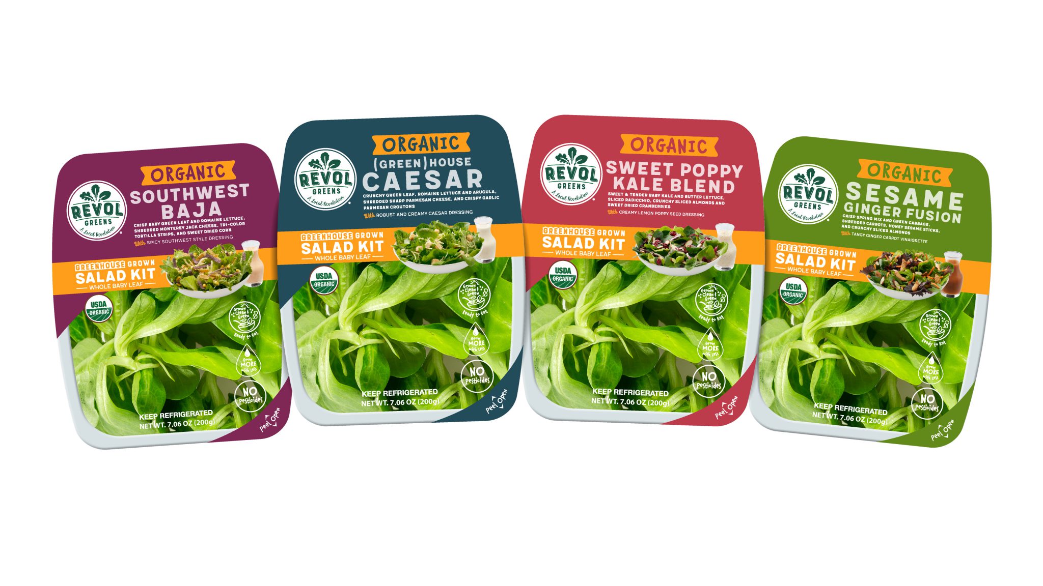 Revol Greens Launches New Line Of Premium GreenhouseGrown Salad Kits