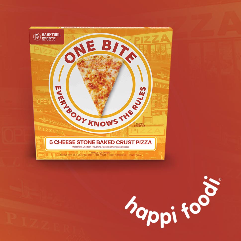 Barstool Sports And Happi Foodi Launch Frozen Pizza Line