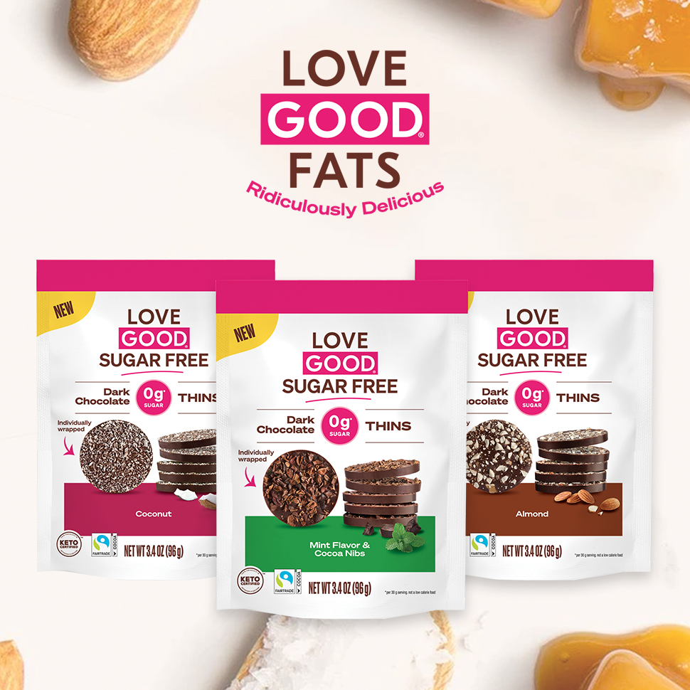 Love Good Fats Goes Deep On Sugar Free Snacking With New Launch