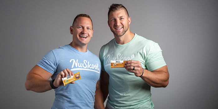 Tim Tebow joins NuSkool Snacks as low-sugar, plant-based bar category gains  steam