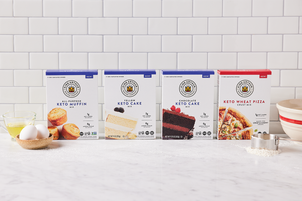 King Arthur Baking Company Launches New Keto, Gluten-Free And Low-Carb ...