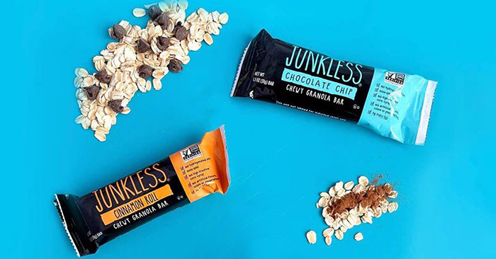 Junkless chewy granola bars are now available at Walmart stores nationwide.