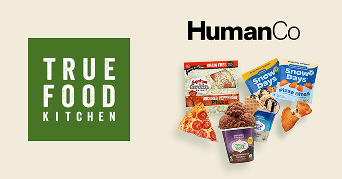 True Food Kitchen and HumanCo logos