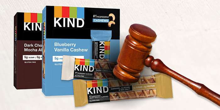 KIND Snacks and gavel
