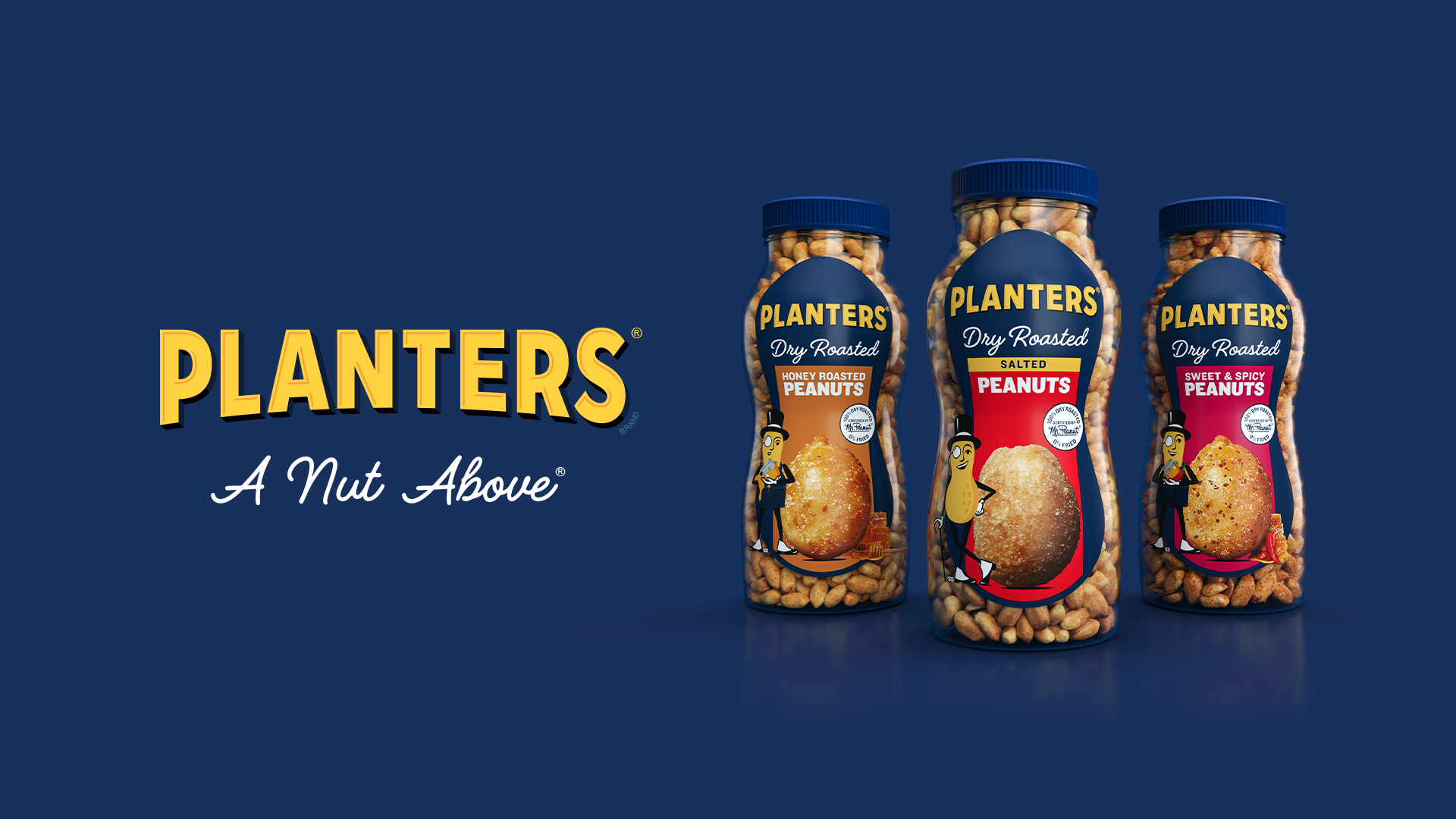 PLANTERS Unveils Packaging Redesign for PLANTERS Dry Roasted Peanuts