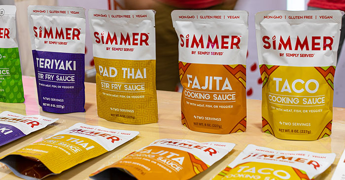 Four new SKUs from Simmer by Simply Served
