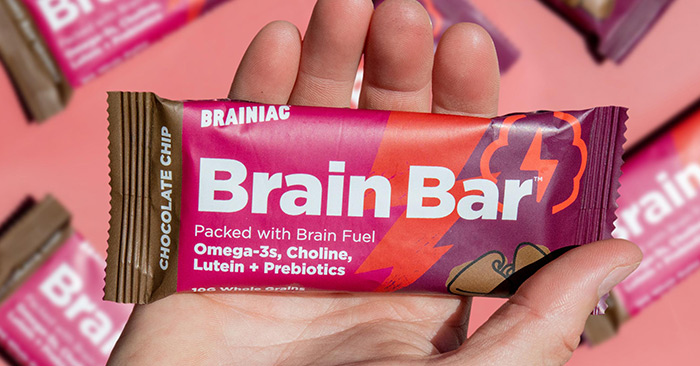 Brainiac launched a three-SKU line of snack bars